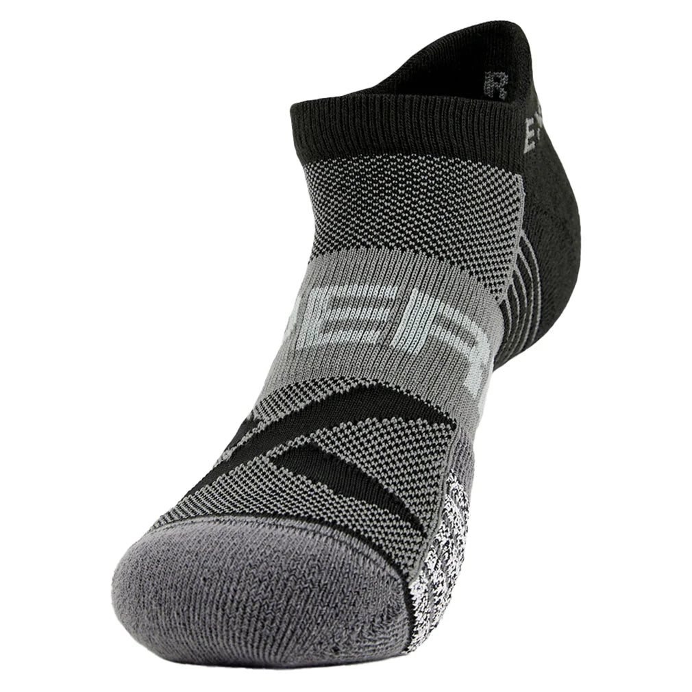 Experia Light Cushion No Show Tab Tennis Socks Black Socks Thorlo
