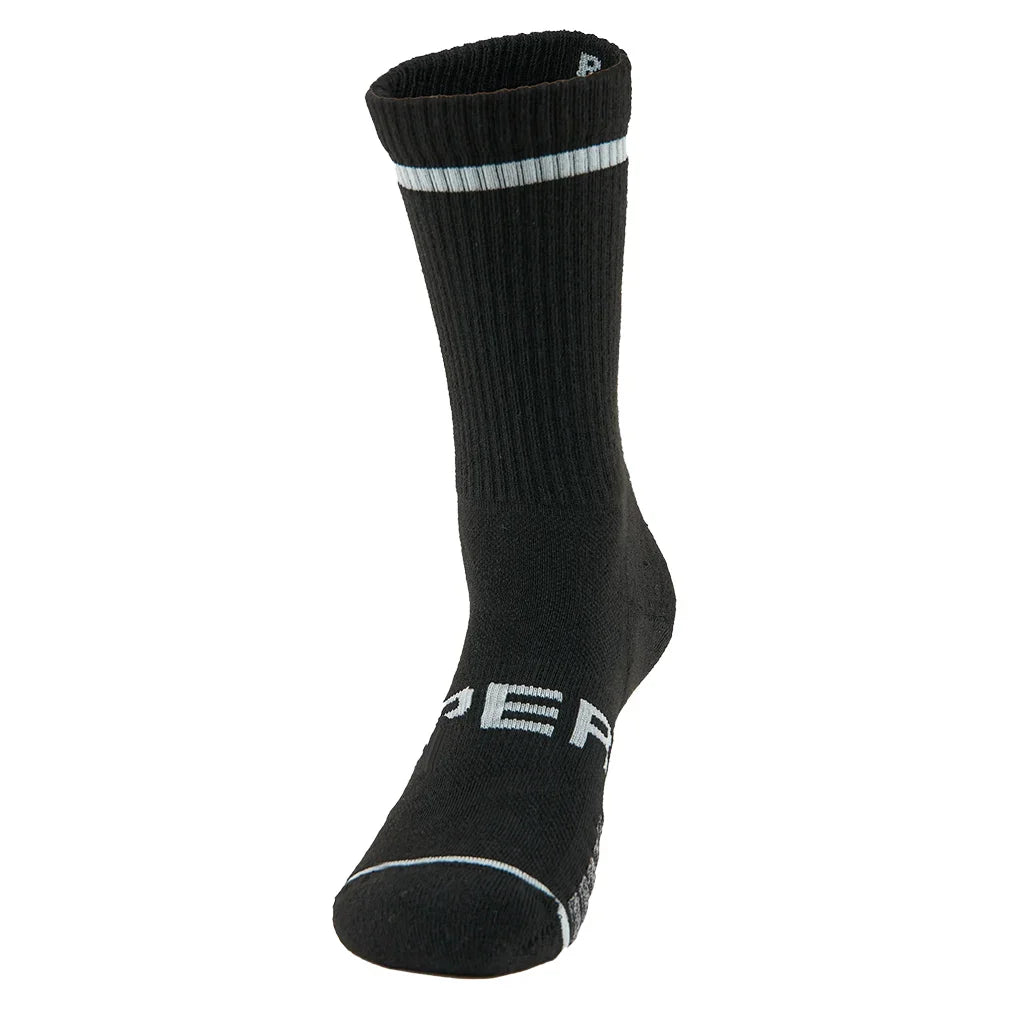 Experia Light Cushion Crew Tennis Socks Black Socks Thorlo