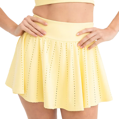Women`s Endure Perforated Tennis Skort Apparel Thrive Societe