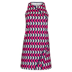Women`s New Elisa Tennis Dress Geo Print and Ink Apparel Inphorm