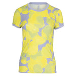 Women`s Harper Short Sleeve Tennis Top Cosmic Print Apparel Inphorm