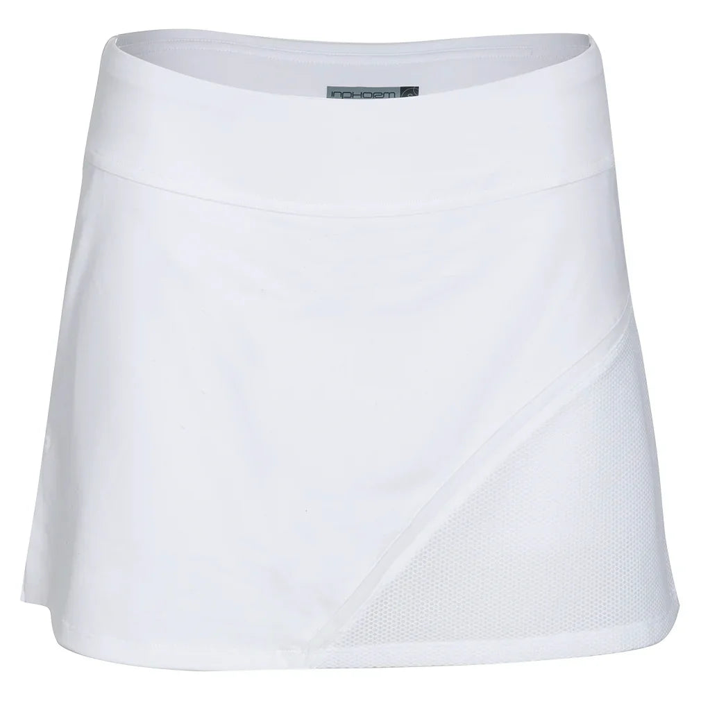 Women`s Elise Tennis Skort White Apparel Inphorm