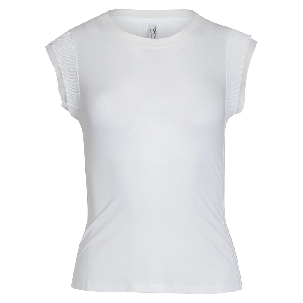 Women`s Eva Tennis Tank White Apparel Inphorm