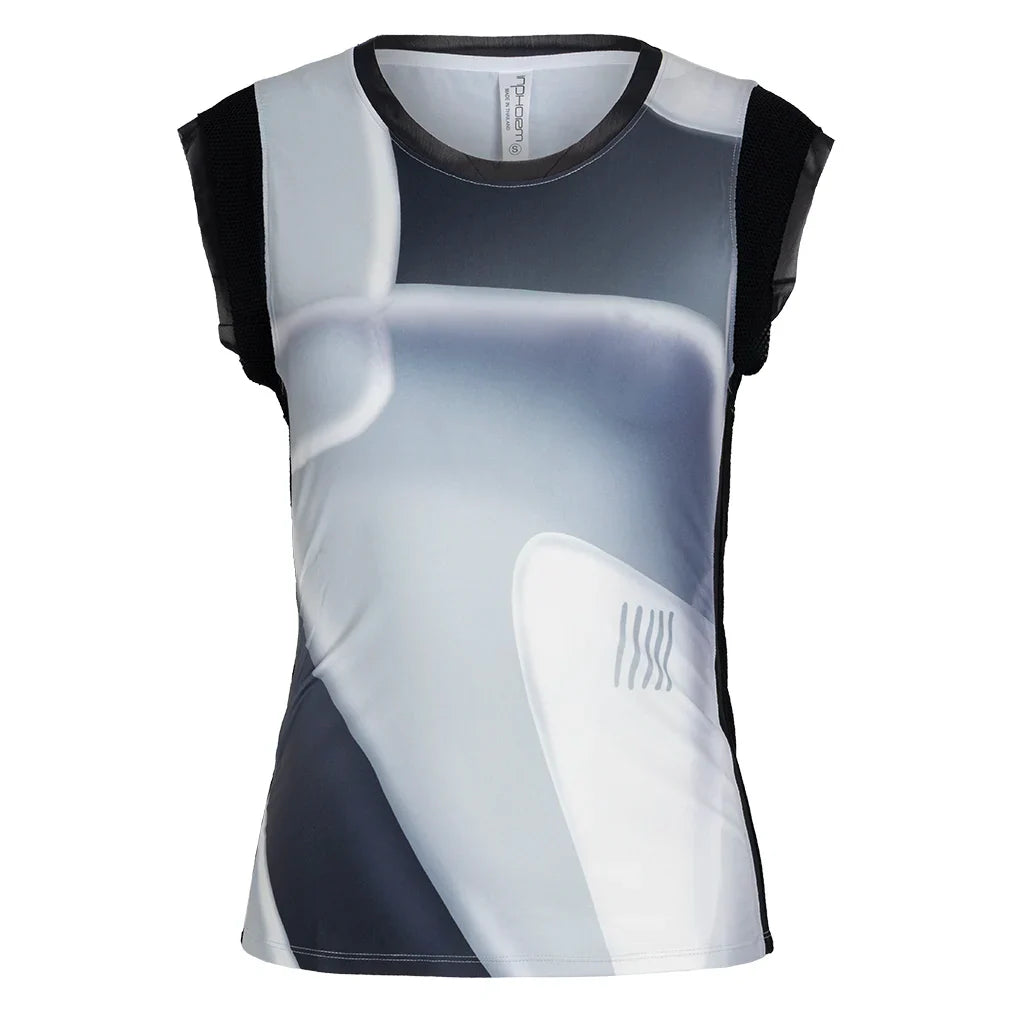 Women`s Eva Tennis Tank Avalon Print Apparel Inphorm