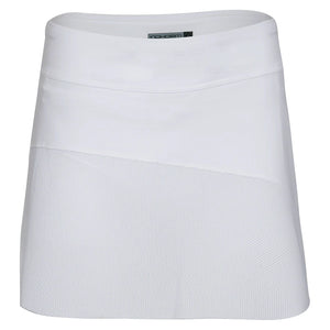 Women`s Zoe Tennis Skort White Apparel Inphorm