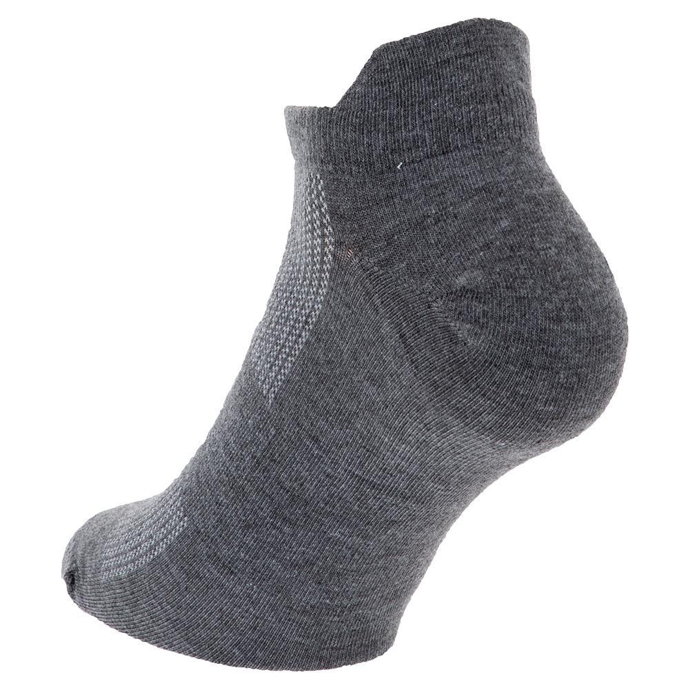 High Performance Ultra Light No Show Tab Socks Heather Gray Socks Feetures