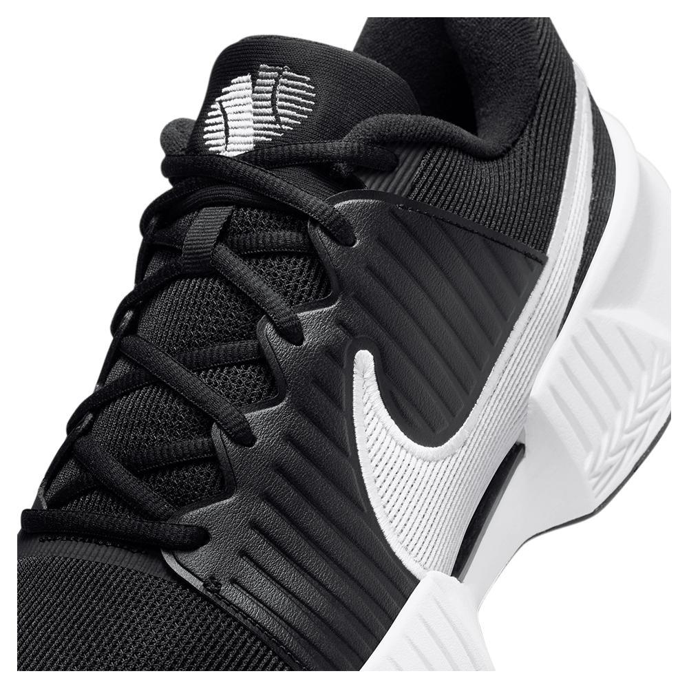 Men's GP Challenge Pro Tennis Shoes Black and White Footwear Nike