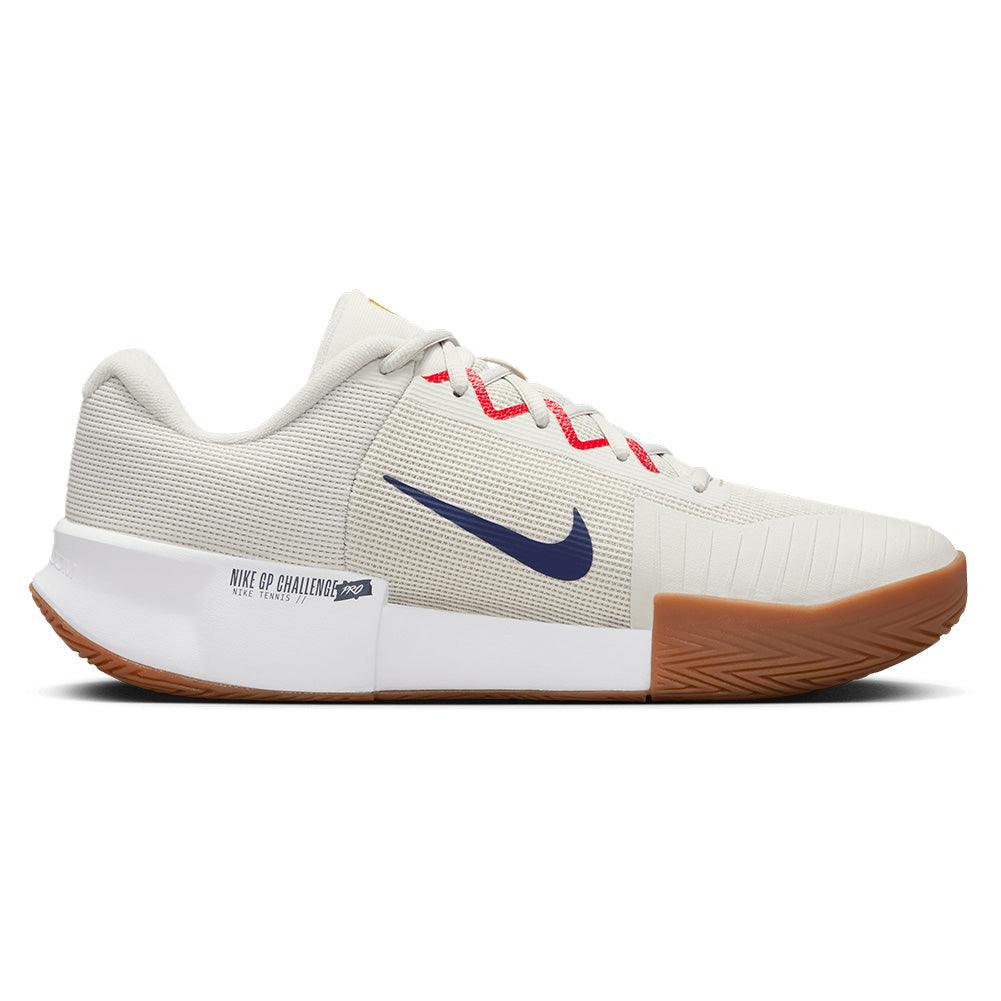 Men`s GP Challenge Pro Tennis Shoes Summit White and Binary Blue Footwear Nike