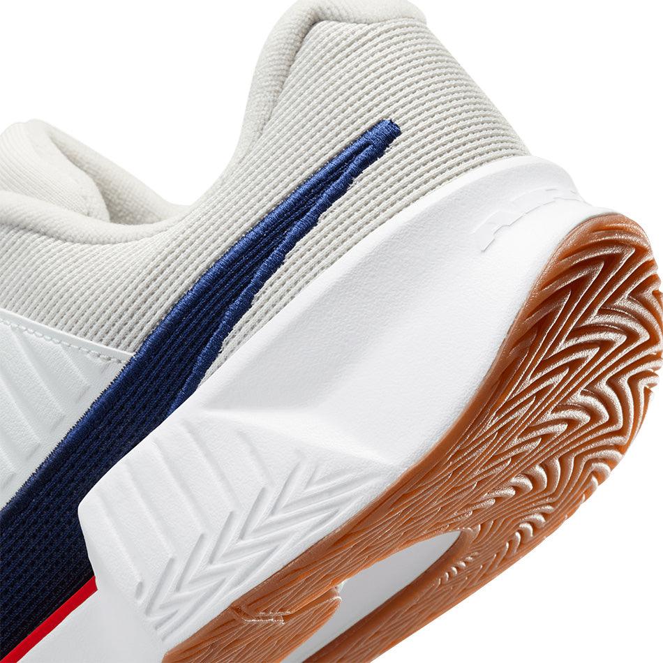 Men`s GP Challenge Pro Tennis Shoes Summit White and Binary Blue Footwear Nike