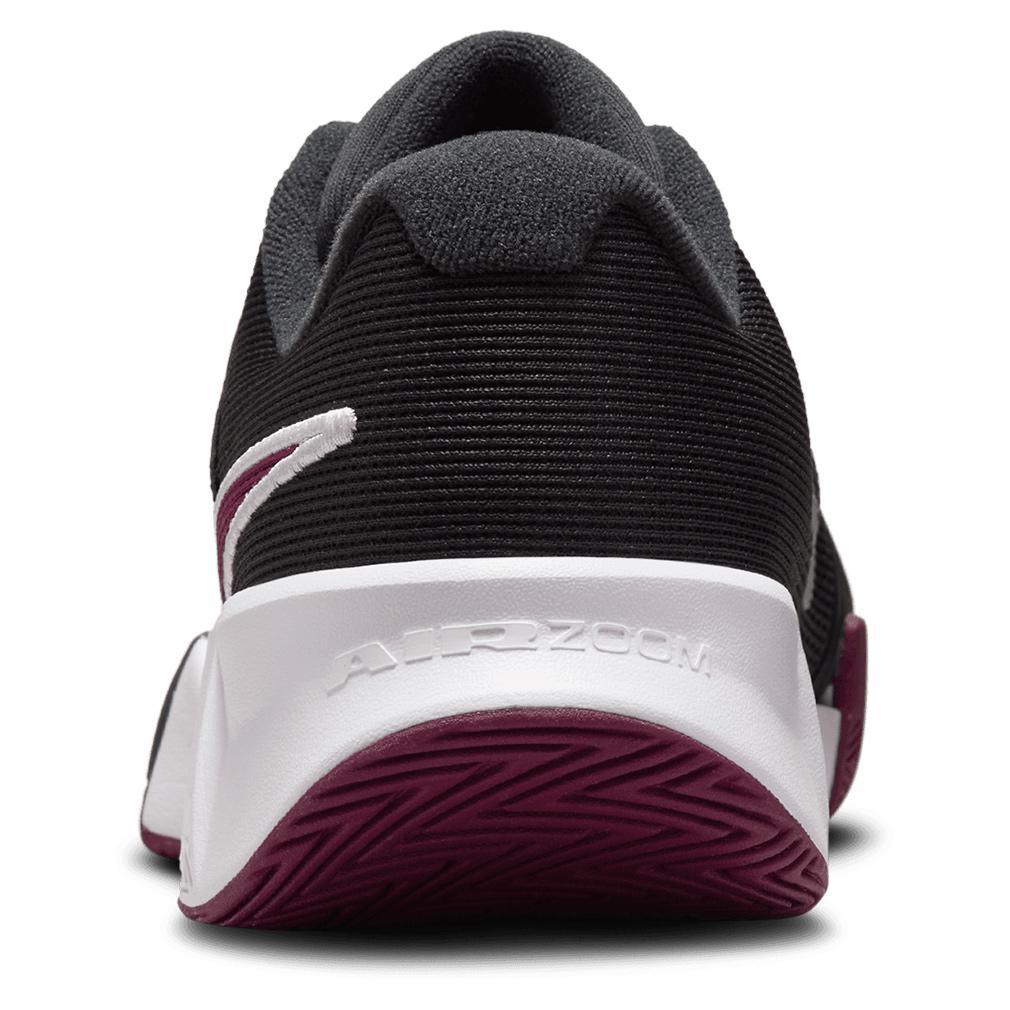 Mens GP Challenge Pro Tennis Shoes Dark Smoke Grey and Sangria Footwear Nike