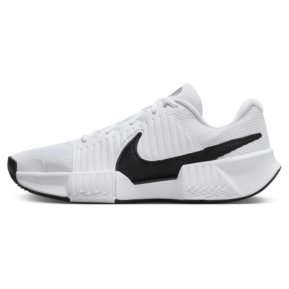 Men's GP Challenge Pro Tennis Shoes White and Black Footwear Nike