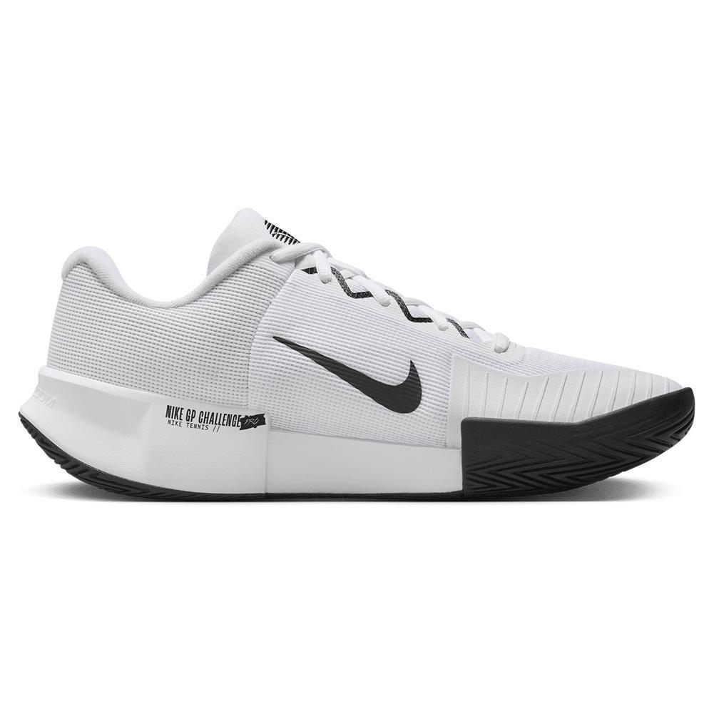 Men's GP Challenge Pro Tennis Shoes White and Black Footwear Nike