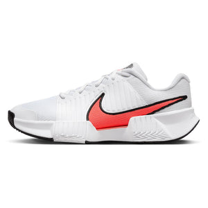 Men's GP Challenge Pro Tennis Shoes White and Hot Lava Footwear Nike
