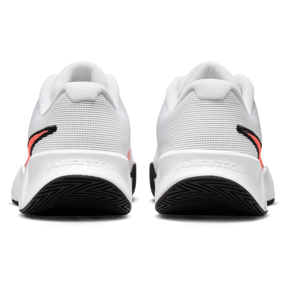 Men's GP Challenge Pro Tennis Shoes White and Hot Lava Footwear Nike
