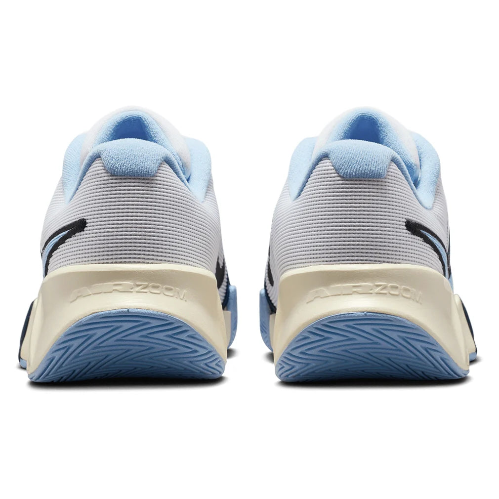 Men's GP Challenge Pro Tennis Shoes White and Psychic Blue Footwear Nike