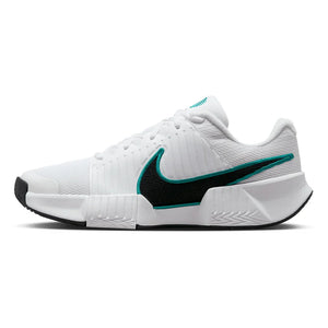 Men`s GP Challenge Pro Tennis Shoes White and Black Footwear Nike