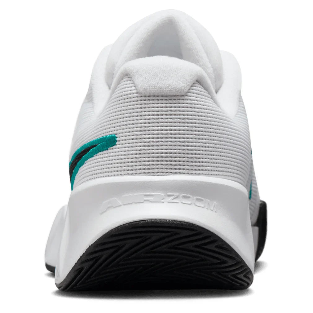 Men`s GP Challenge Pro Tennis Shoes White and Black Footwear Nike