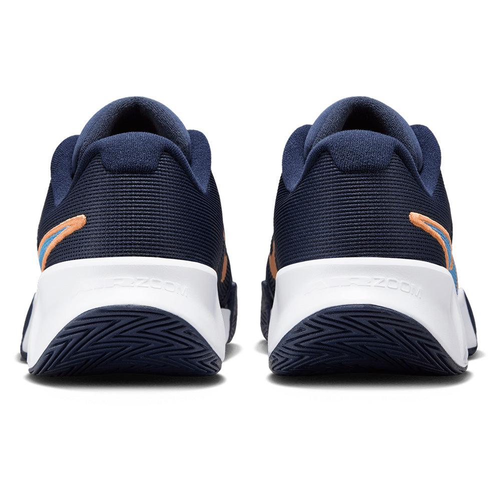 Men`s GP Challenge Pro Tennis Shoes Thunder Blue and Obsidian Nike