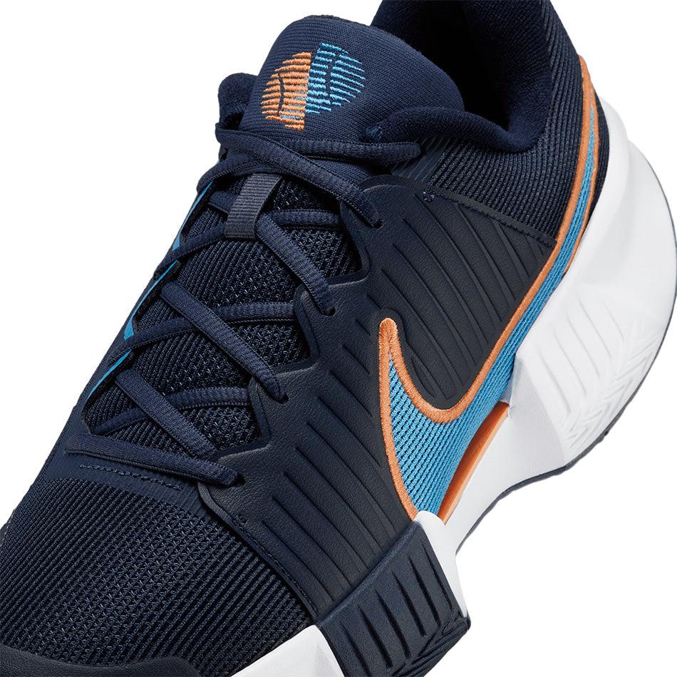 Men`s GP Challenge Pro Tennis Shoes Thunder Blue and Obsidian Nike
