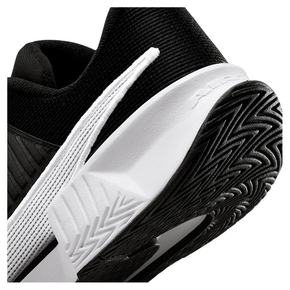 Women's GP Challenge Pro Tennis Shoes Black and White Footwear Nike