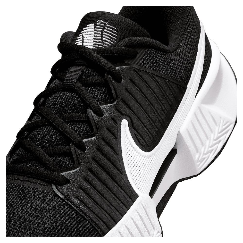 Women's GP Challenge Pro Tennis Shoes Black and White Footwear Nike