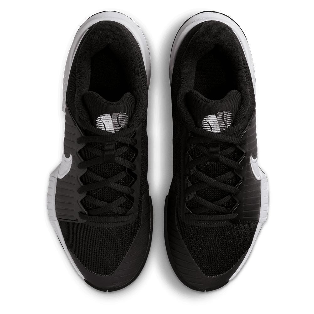 Women's GP Challenge Pro Tennis Shoes Black and White Footwear Nike