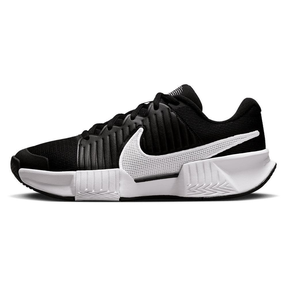 Women's GP Challenge Pro Tennis Shoes Black and White Footwear Nike