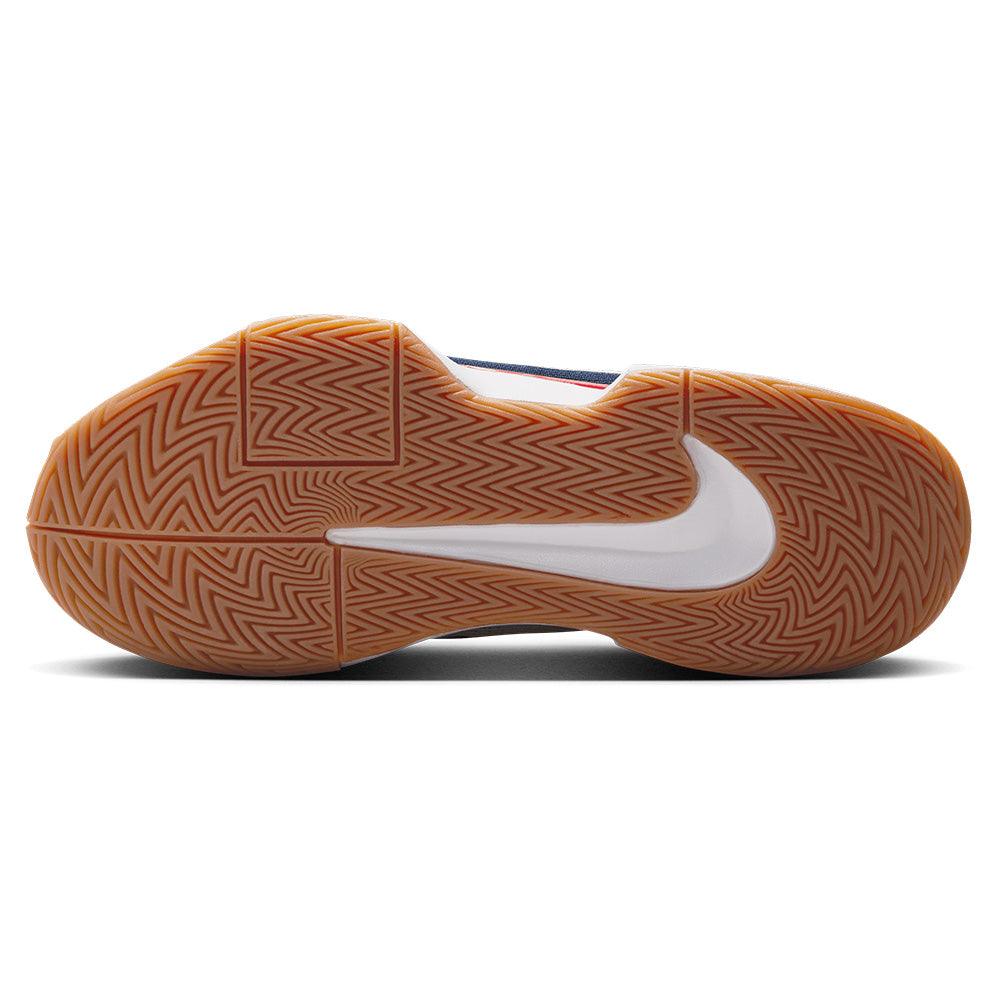 Women`s GP Challenge Pro Tennis Shoes Summit White and Binary Blue Footwear Nike