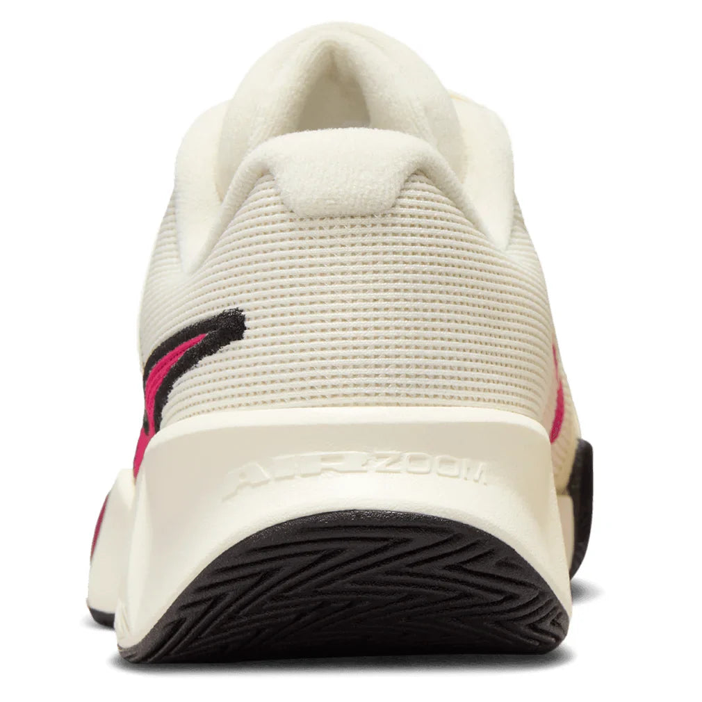 Women`s GP Challenge Pro Tennis Shoes Pale Ivory and Rush Pink Footwear Nike