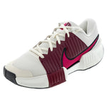 Women`s GP Challenge Pro Tennis Shoes Pale Ivory and Rush Pink Footwear Nike