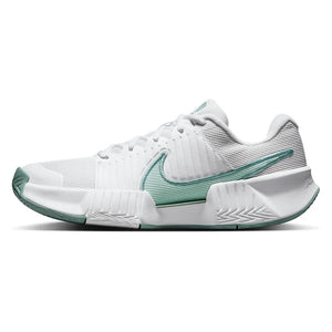 Women`s GP Challenge Pro Tennis Shoes White and Mint Foam Footwear Nike
