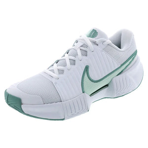 Women`s GP Challenge Pro Tennis Shoes White and Mint Foam Footwear Nike