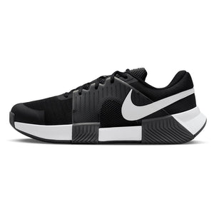 Men's Zoom GP Challenge 1 Tennis Shoes Black and White Footwear Nike