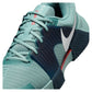 Men`s Zoom GP Challenge 1 Tennis Shoes Cannon and White Footwear Nike