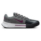 Mens Zoom GP Challenge 1 Tennis Shoes Smoke Grey and Sangria Footwear Nike