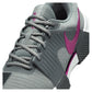 Mens Zoom GP Challenge 1 Tennis Shoes Smoke Grey and Sangria Footwear Nike