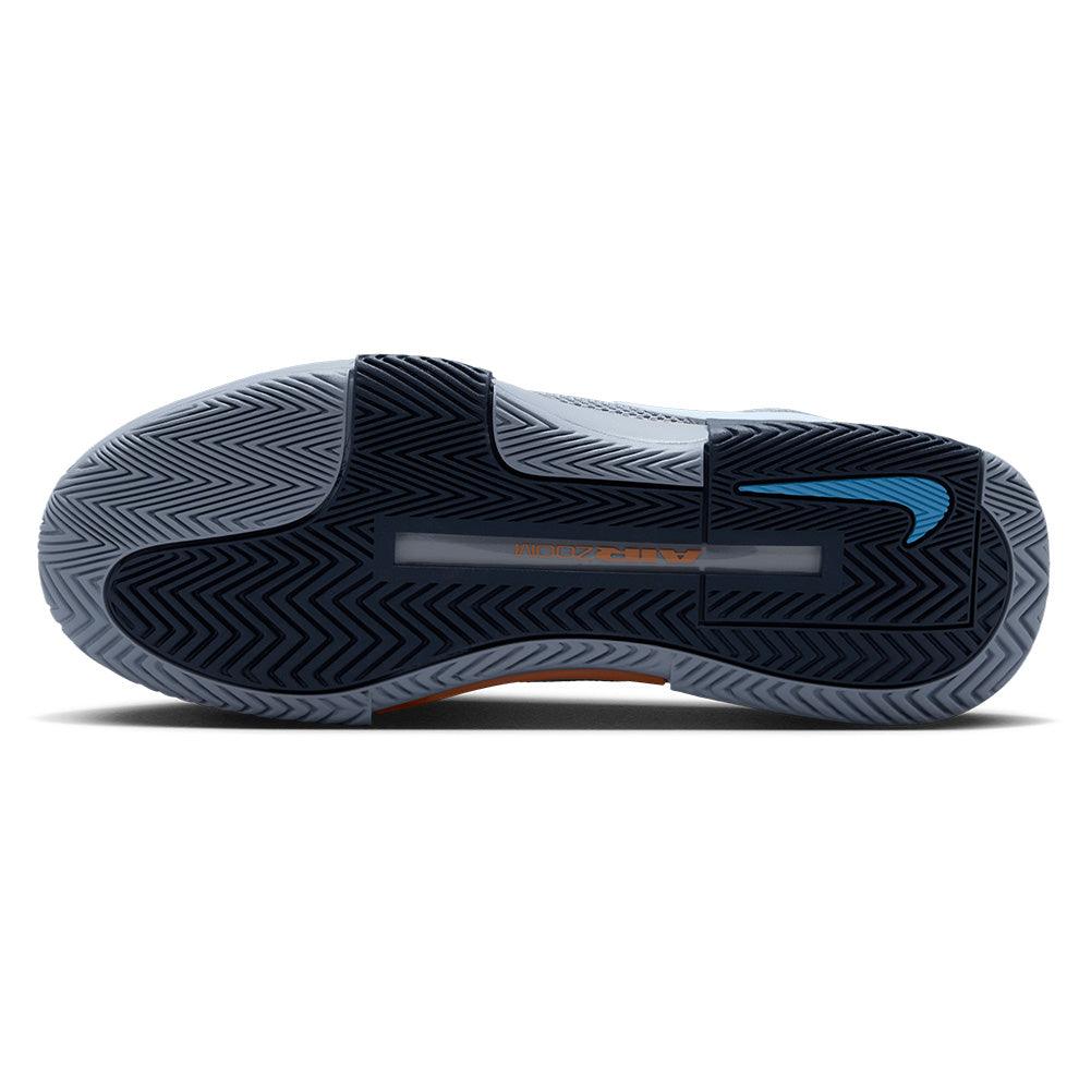 Men`s Zoom GP Challenge 1 Tennis Shoes Ashen Slate and Obsidian Footwear Nike