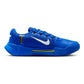 Men`s Zoom GP Challenge 1 Tennis Shoes Racer Blue and White Footwear Nike
