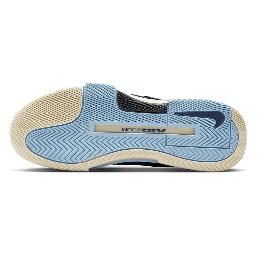 Men's Zoom GP Challenge 1 Tennis Shoes Midnight Navy and White Footwear Nike