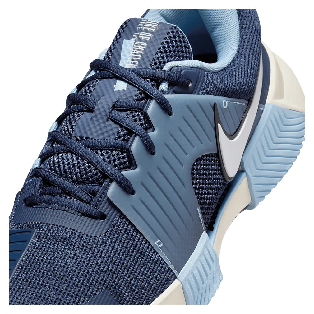 Men's Zoom GP Challenge 1 Tennis Shoes Midnight Navy and White Footwear Nike