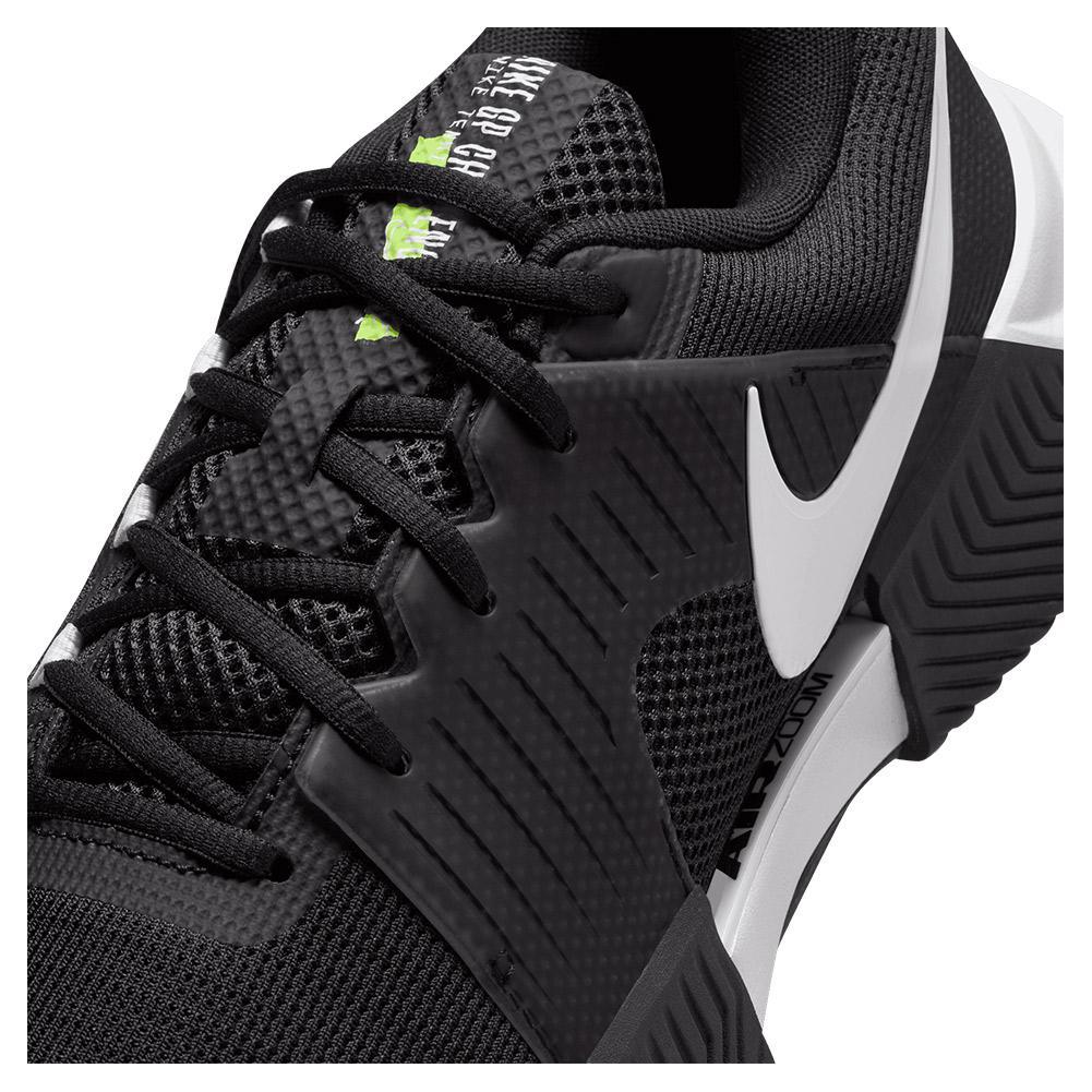 Women's Zoom GP Challenge 1 Tennis Shoes Black and White Footwear Nike