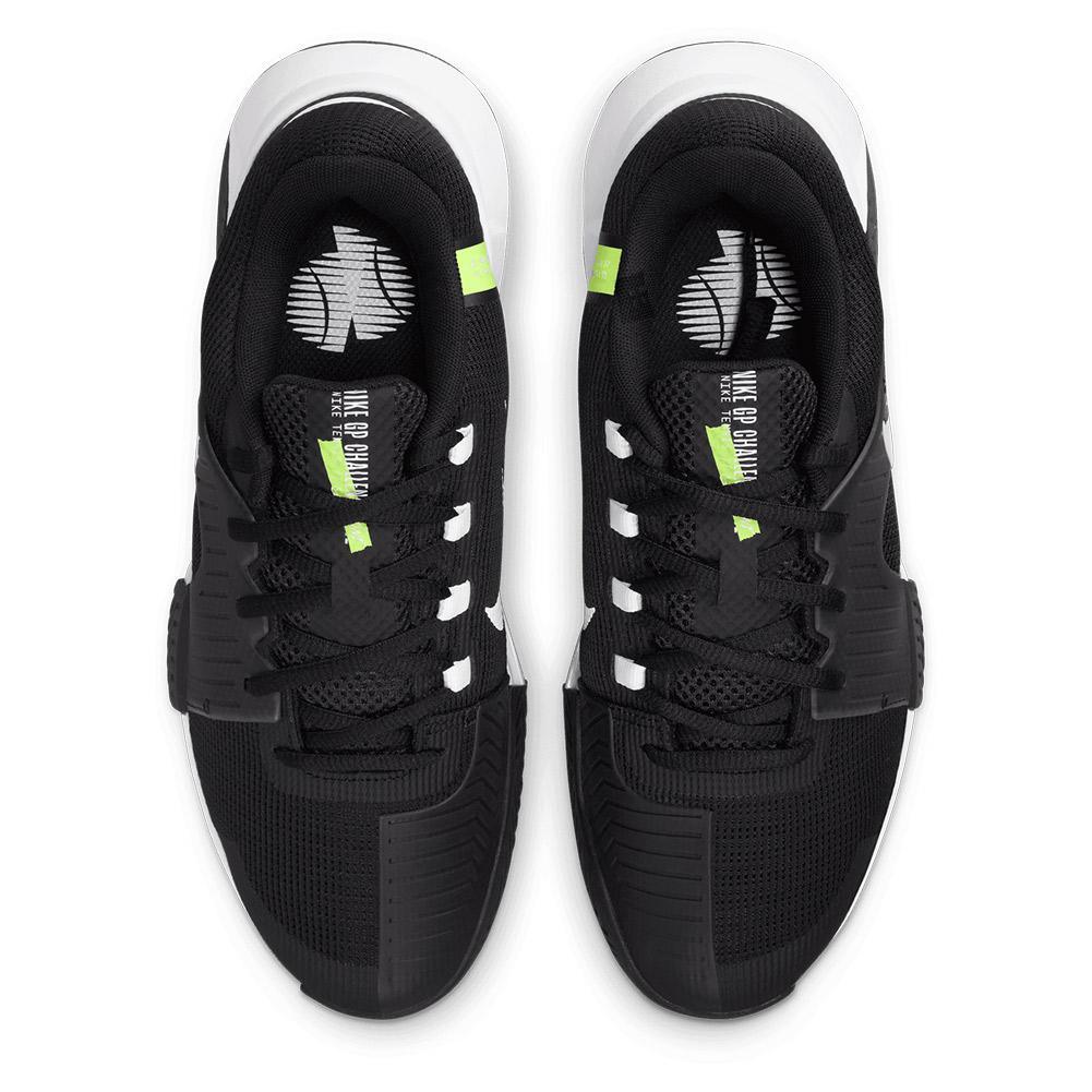 Women's Zoom GP Challenge 1 Tennis Shoes Black and White Footwear Nike