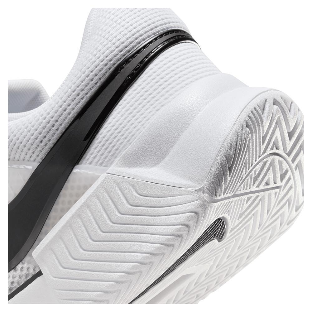 Women's Zoom GP Challenge 1 Tennis Shoes White and Black Footwear Nike