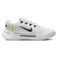 Women's Zoom GP Challenge 1 Tennis Shoes White and Black Footwear Nike