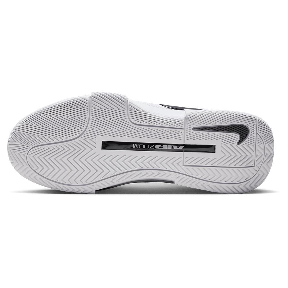 Women's Zoom GP Challenge 1 Tennis Shoes White and Black Footwear Nike