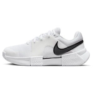 Women's Zoom GP Challenge 1 Tennis Shoes White and Black Footwear Nike