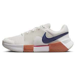 Women`s Zoom GP Challenge 1 Tennis Shoes Summit White and Binary Blue Footwear Nike