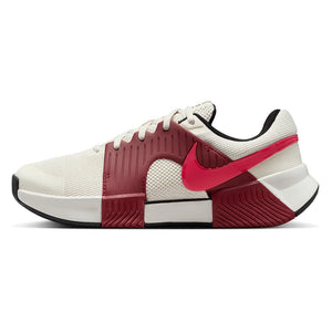 Women`s Zoom GP Challenge 1 Tennis Shoes Pale Ivory and Rush Pink Footwear Nike