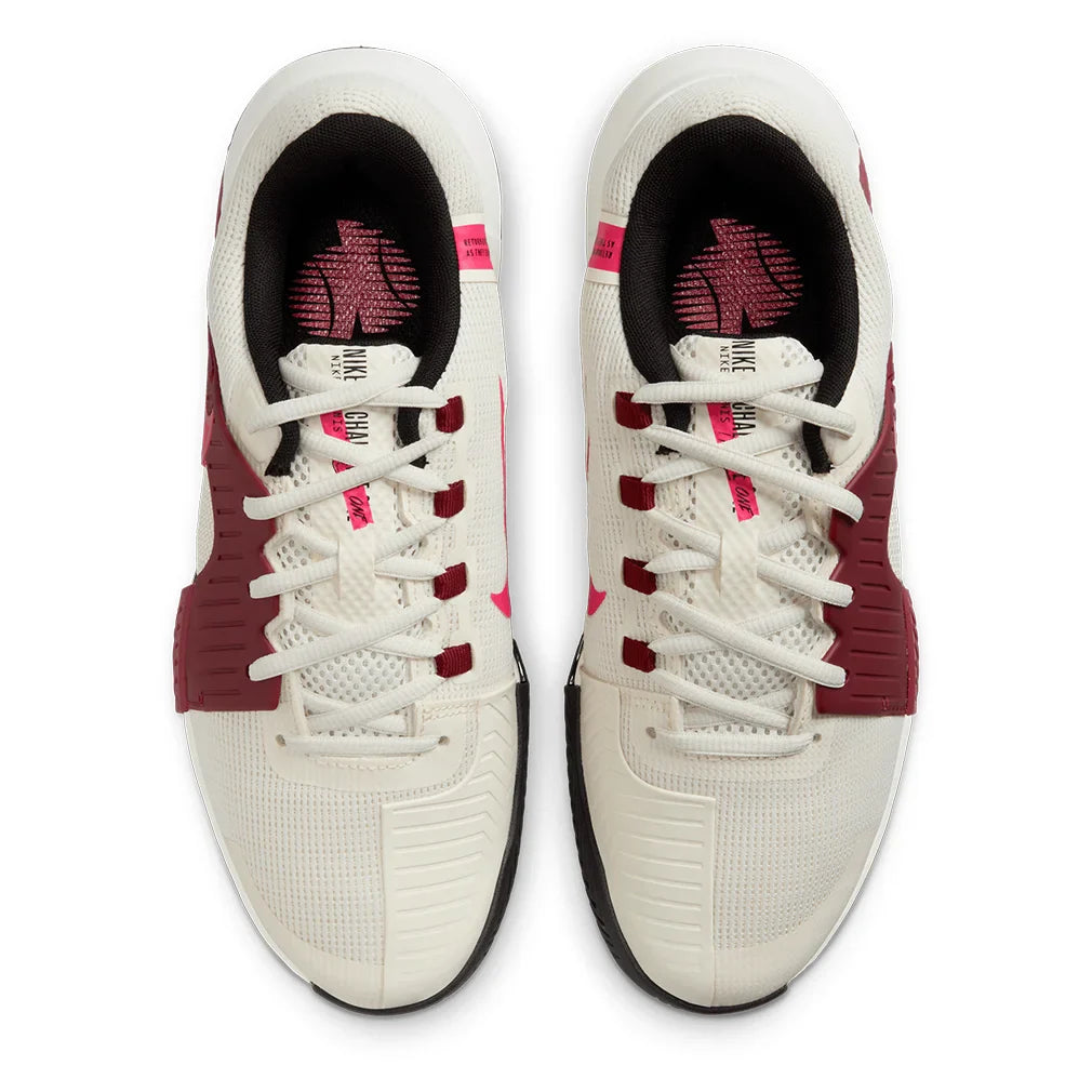 Women`s Zoom GP Challenge 1 Tennis Shoes Pale Ivory and Rush Pink Footwear Nike
