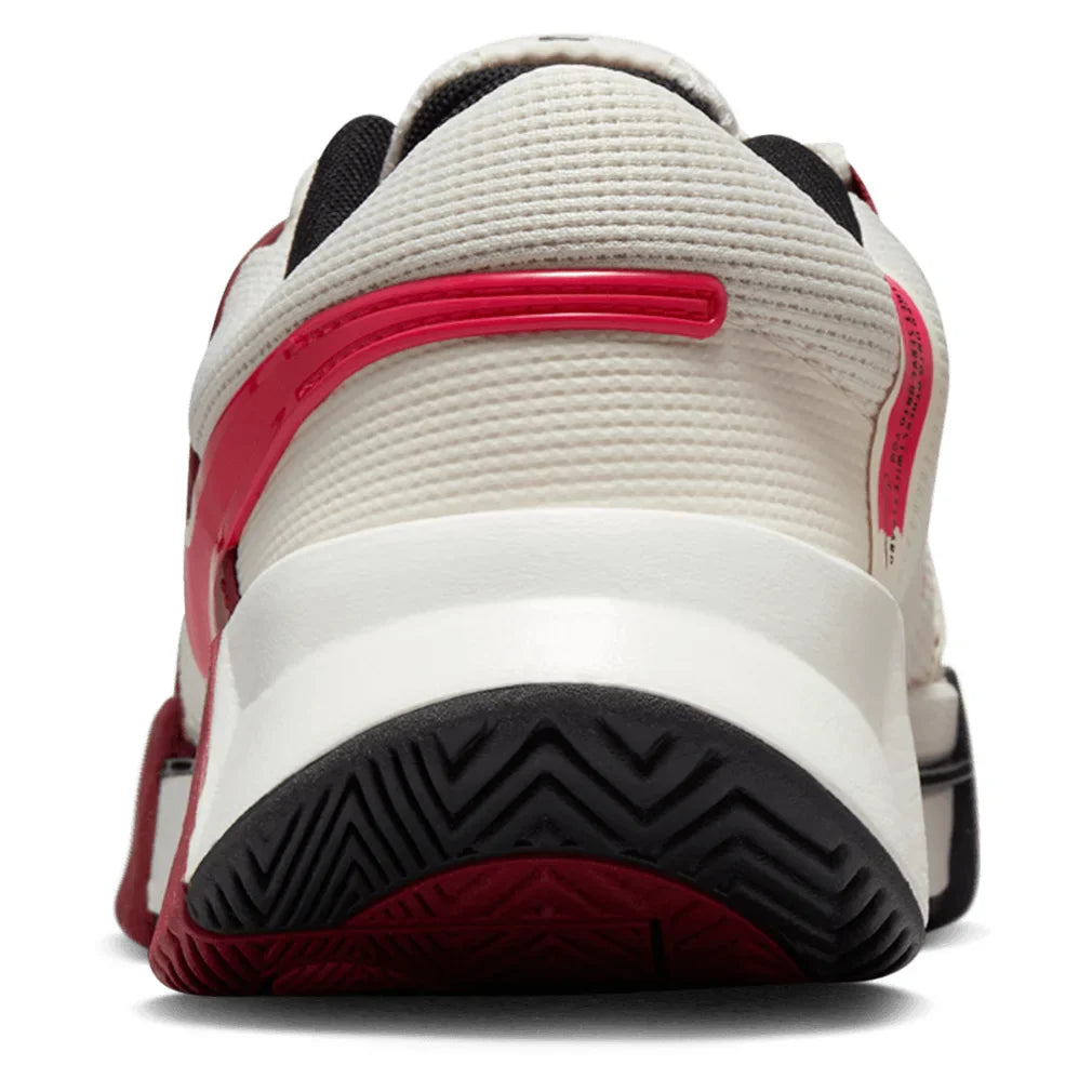 Women`s Zoom GP Challenge 1 Tennis Shoes Pale Ivory and Rush Pink Footwear Nike